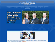 Tablet Screenshot of diamondenvelope.com